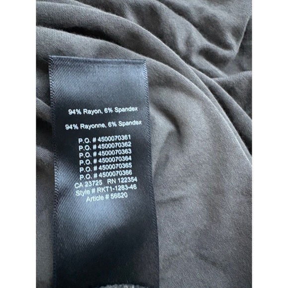 Babaton Womens Top Size S Olive Green 3/4 Sleeve Casual Blouse Tunic - Picture 6 of 6